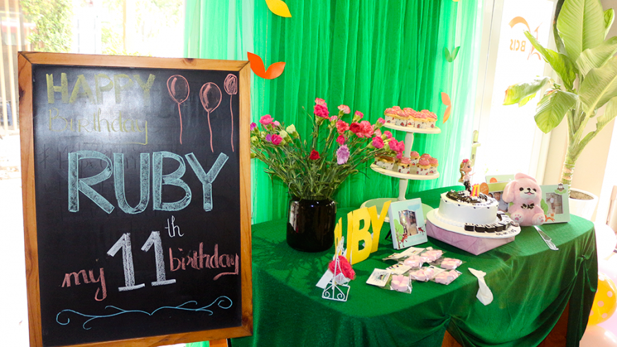 Sinh Nhật Ruby tổ chức tại May Coffee